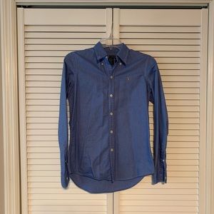 EUC Ralph Lauren Slim Fit Button Up Shirt Size 4